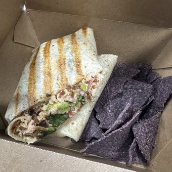 Fresh & Foraged - Salmon BLT wrap, added Avocado ($2) - Salad Near Me - Spokane, Washington