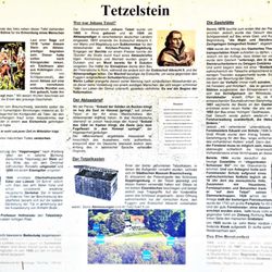 Historische Waldgaststätte Tetzelstein - Der Tetzelstein (05/2020)