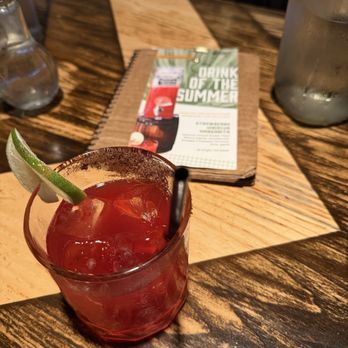 Whiskey Cake Kitchen & Bar - Strawberry Hibiscus Margarita - Whiskey Bars Near Me - Friendswood, Texas Whiskey Cake Kitchen & Bar - Strawberry Hibiscus Margarita - Whiskey Bars Near Me - Friendswood, Texas