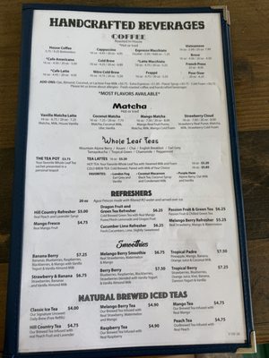 Menu photo 1 Grapevine Cafe - South Padre Island South Padre Island, TX