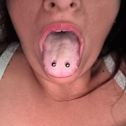 Needle Pushers - The piercing in the correct spot as last time. Great friggen job. Healing process.
