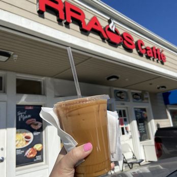 Rrags Caffe - Iced lavender honey oat latte - Coffee & Tea Near Me - Benicia, California Rrags Caffe - Iced lavender honey oat latte - Coffee & Tea Near Me - Benicia, California
