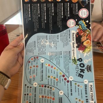 Rockin' Ramen - Poke menu - Ramen Near Me - Temple, Texas
