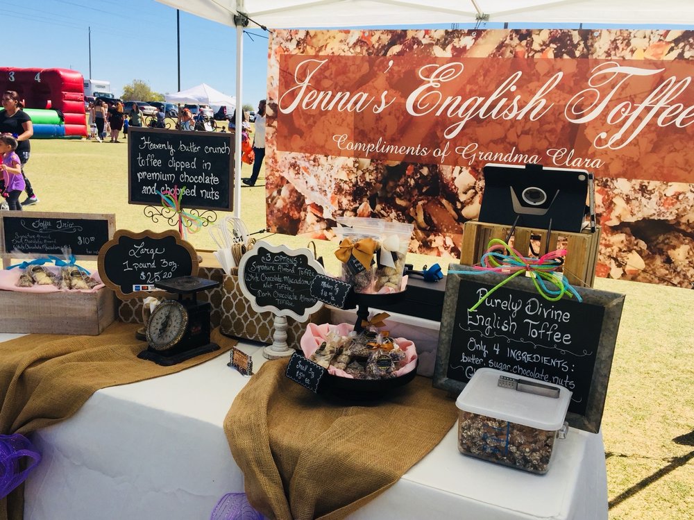 Jenna's English Toffee Logo