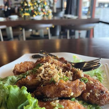 Capital Noodle Bar - Garlic chicken wings - Noodles Near Me - Costa Mesa, California