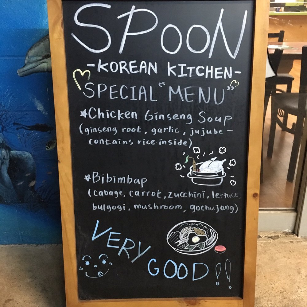 Spoon Bunsik - Special menu boards - Korean Near Me - Ewa Beach, Hawaii Spoon Bunsik - Special menu boards - Korean Near Me - Ewa Beach, Hawaii