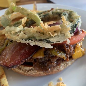 Grill Caliente - The Boss with some of our Fried Chile Rings - New American Near Me - Ruidoso, New Mexico