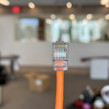 Wire Works Low Voltage - Satisfying RJ45 termination - Home Network Installation Near Me Wire Works Low Voltage - Satisfying RJ45 termination - Home Network Installation Near Me