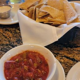 Chips and salsa Chips and salsa