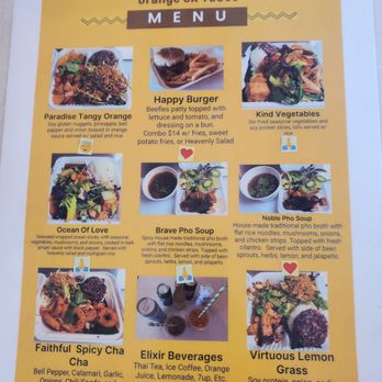 Loving Hut - Menu 2 - Vegan Near Me - Orange, California