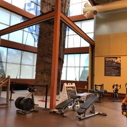 Morenci Fitness Center - Indoor rock wall
