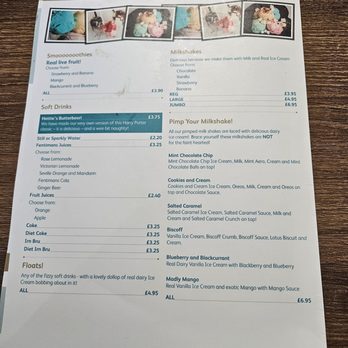 Hettie's Tearoom - Menu - Tea Rooms Near Me - Pitlochry, PKN