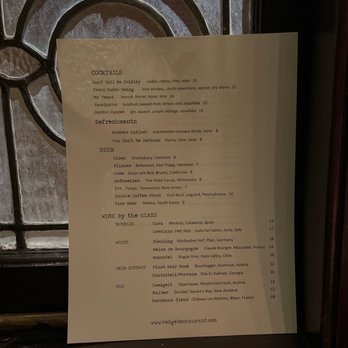 Vedge - Drinks menu - Vegan Near Me - Philadelphia, Pennsylvania Vedge - Drinks menu - Vegan Near Me - Philadelphia, Pennsylvania