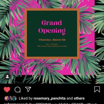 Sobre Mesa - The Grand Opening on March 5, 2020 had a long line! - Cocktail Bars Near Me - Oakland, California Sobre Mesa - The Grand Opening on March 5, 2020 had a long line! - Cocktail Bars Near Me - Oakland, California