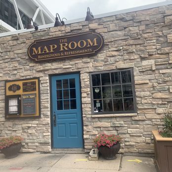 The Map Room - Front of the restaurant - American Near Me - Cedar Rapids, Iowa The Map Room - Front of the restaurant - American Near Me - Cedar Rapids, Iowa