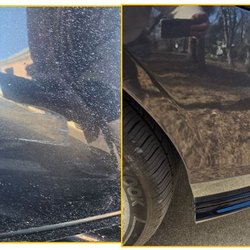 Fernando's Body Works - before / after repair and repaint