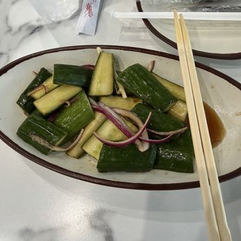 Dumpling Master - Cucumber salad - Bubble Tea Near Me - Gainesville, Georgia