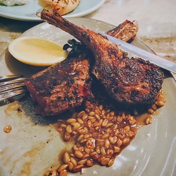 Aba - perfect MR lamb chops - Mediterranean Near Me - Chicago, Illinois Aba - perfect MR lamb chops - Mediterranean Near Me - Chicago, Illinois