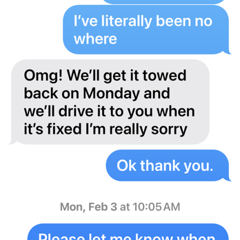 Ottosource - 2nd Conversation showing they will take responsibility to fix - Car Dealers Near Me - Dallas, Texas Ottosource - 2nd Conversation showing they will take responsibility to fix - Car Dealers Near Me - Dallas, Texas