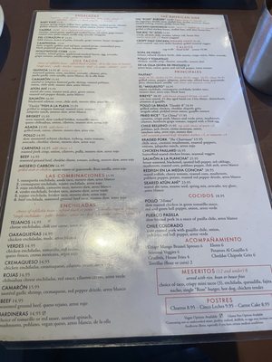 Menu photo 1 Mesero - Prestonwood Dallas, TX