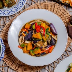 Civilize Thai Bistro - Eggplant &pumpkin basil