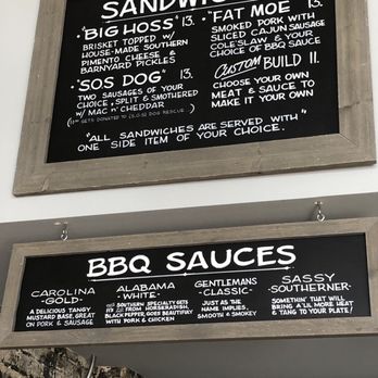 Angry Barnyard BBQ - Sandwich menu - Barbeque Near Me - Bakersfield, California