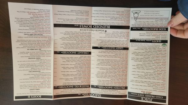 Menu photo 1 Superjuice Nation Wyckoff, NJ