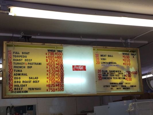 Menu photo 4 Sub Shop Portland, OR Menu photo 4 Sub Shop Portland, OR