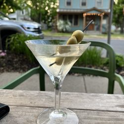 The Local Pub and Teahouse - A weak pour Martini