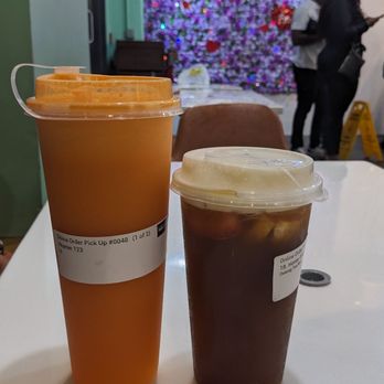 Sweet & Fresh - vitamin 123 & fruit tea #18 ( honey grapefruit, orange, strawberry oolong tea) - Bubble Tea Near Me - Atlanta, Georgia Sweet & Fresh - vitamin 123 & fruit tea #18 ( honey grapefruit, orange, strawberry oolong tea) - Bubble Tea Near Me - Atlanta, Georgia