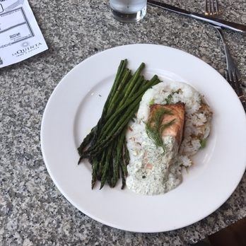 Earls Kitchen + Bar - Oven Roasted Salmon with special sauce. - New American Near Me - Somerville, Massachusetts