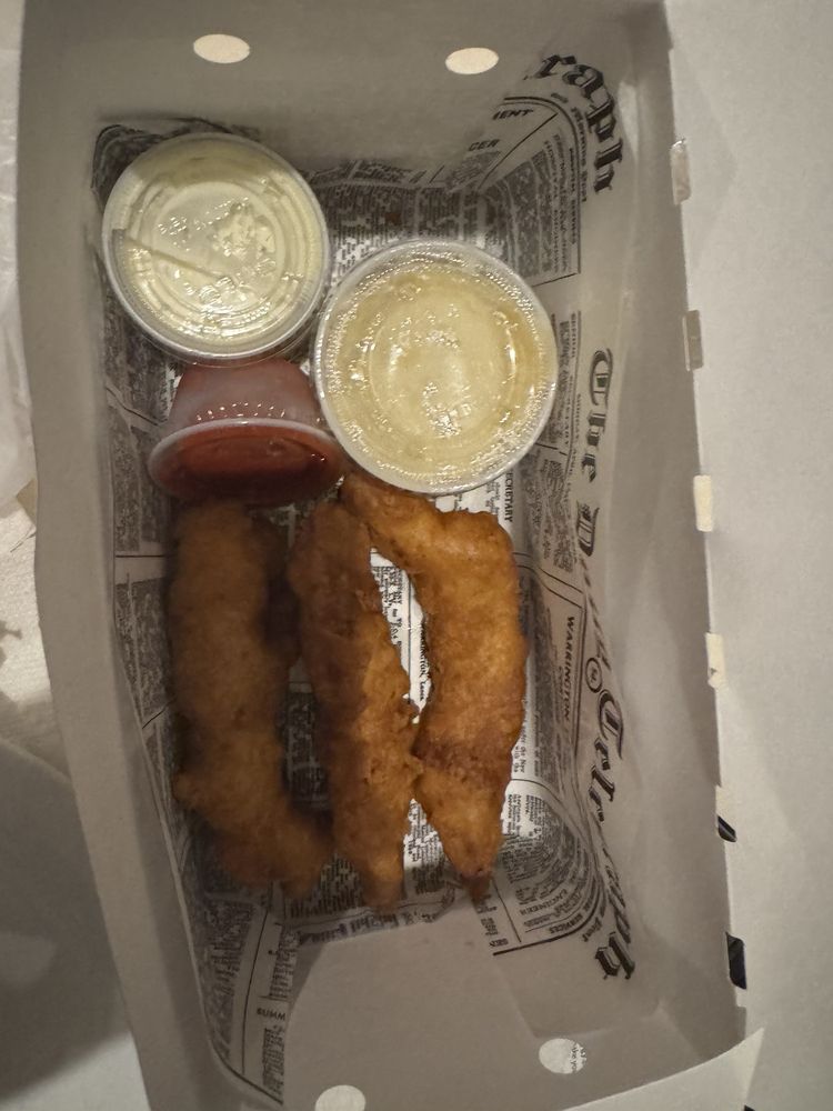 Food from GB Fish & Chips