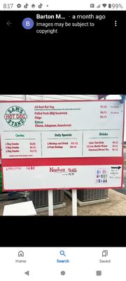 Menu photo 2 Sam's Hot Dog Stuarts Draft, VA Menu photo 2 Sam's Hot Dog Stuarts Draft, VA