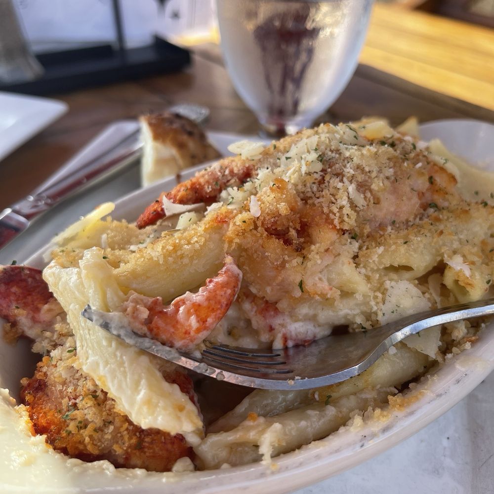 Langley's Restaurant - Lobster Mac'n Cheese - American Near Me - Waterford, Connecticut Langley's Restaurant - Lobster Mac'n Cheese - American Near Me - Waterford, Connecticut