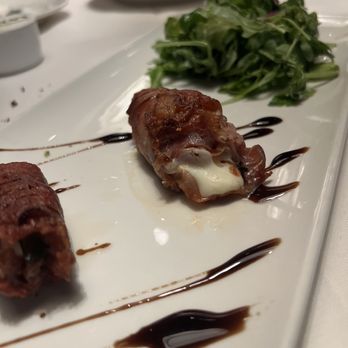 Morton's The Steakhouse - Prosciutto Wrapped Mozzarella - Steakhouses Near Me - Boca Raton, Florida Morton's The Steakhouse - Prosciutto Wrapped Mozzarella - Steakhouses Near Me - Boca Raton, Florida