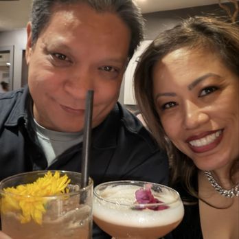 Bite American Tapas - My forever date enjoying the refreshments - New American Near Me - Incline Village, Nevada