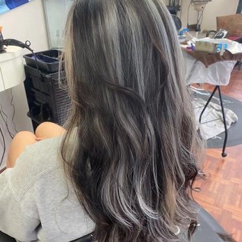 Michelle's Hair Studio - Grey streaks/ highlights! - Hair Salons Near Me - San Francisco, California Michelle's Hair Studio - Grey streaks/ highlights! - Hair Salons Near Me - San Francisco, California