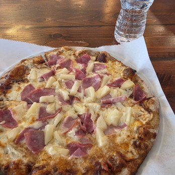 Your Pie Pizza - Ham and pineapple pizza on whole wheat crust - American Near Me - Wilmington, North Carolina Your Pie Pizza - Ham and pineapple pizza on whole wheat crust - American Near Me - Wilmington, North Carolina