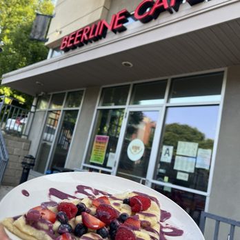 Beerline Cafe - Lemon Poppy BB Crepe (V, *GF) - Vegetarian Near Me - Milwaukee, Wisconsin