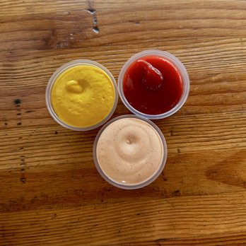 The Original Pronto Pup - Mustard, Ketchup and Fry Sauce - Hot Dogs Near Me - Rockaway Beach, Oregon The Original Pronto Pup - Mustard, Ketchup and Fry Sauce - Hot Dogs Near Me - Rockaway Beach, Oregon