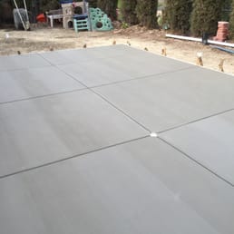 Finished slab