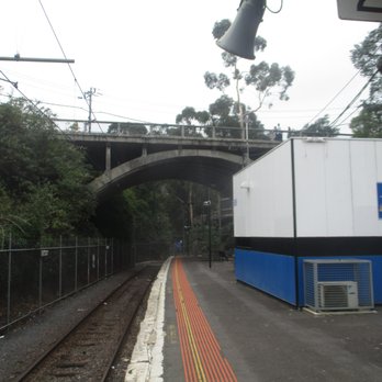 Belgrave Station - Platform to Bridge Exit - Train Stations Near Me - Belgrave, VIC