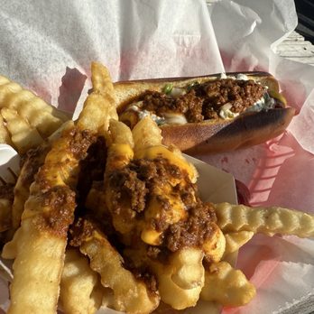 P.B.'s Takeout - Hot Dog all the way and chili cheese fries - Hot Dogs Near Me - Winston Salem, North Carolina P.B.'s Takeout - Hot Dog all the way and chili cheese fries - Hot Dogs Near Me - Winston Salem, North Carolina
