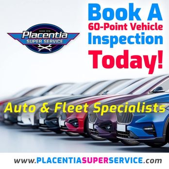 Placentia Super Service - Stay Road-Ready! Regular inspections help catch issues before they become costly repairs. Don't wait--book yours today! - Auto Repair Near Me - Placentia, California Placentia Super Service - Stay Road-Ready! Regular inspections help catch issues before they become costly repairs. Don't wait--book yours today! - Auto Repair Near Me - Placentia, California