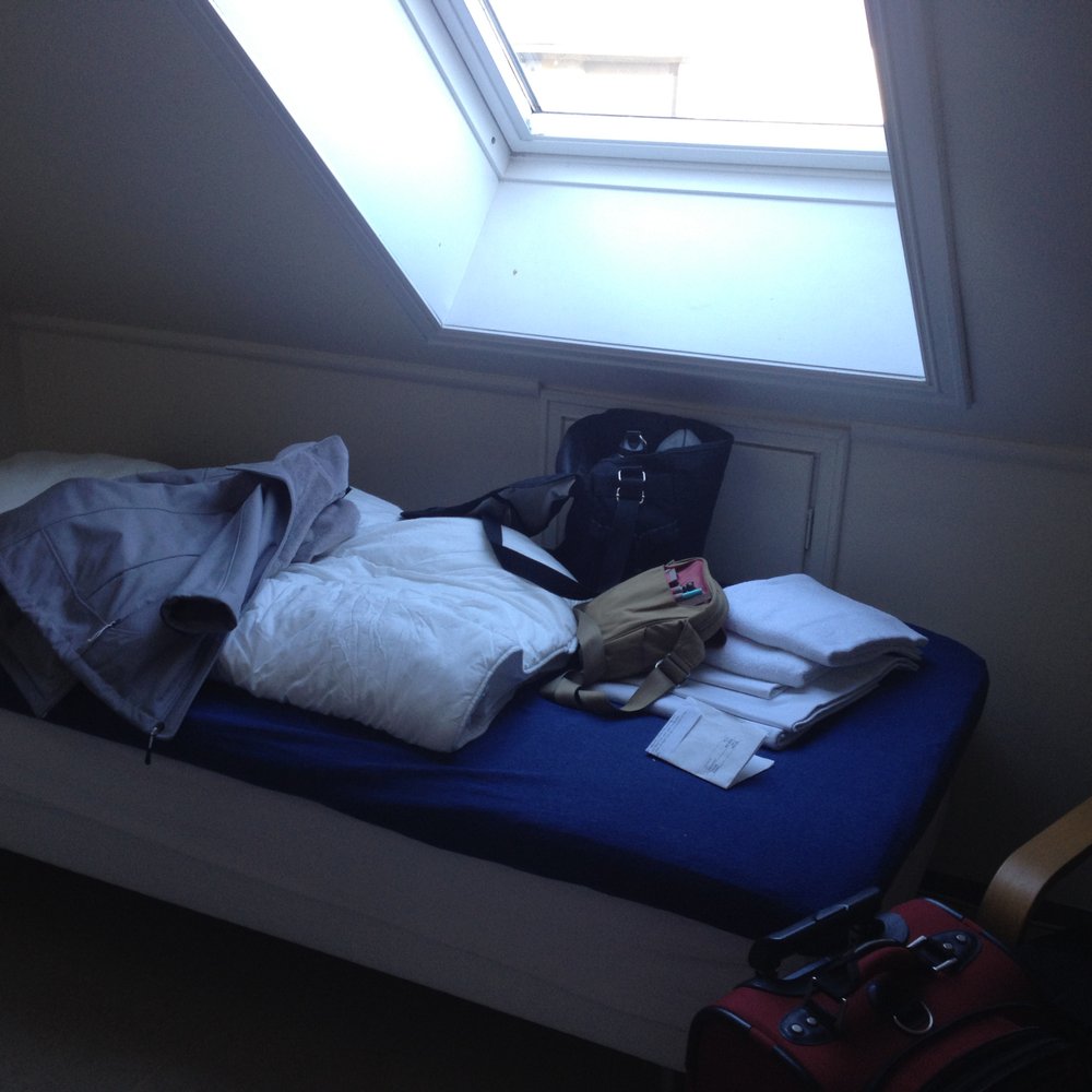 Bergen Ymca Hostel - One of two single beds in our private room - Hostels Near Me - Bergen, 12