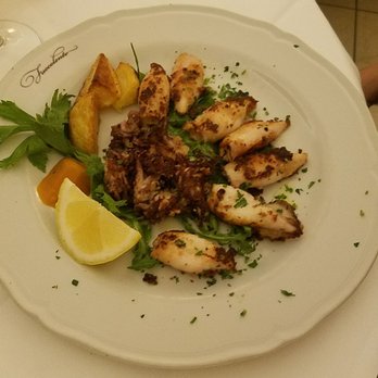 Fuocolento - Grilled squid - Seafood Near Me - Rome, RM