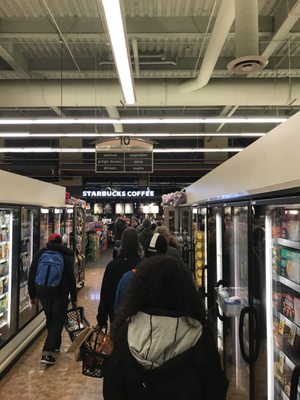 Photo of Safeway - Portland, OR, United States. Line for the self checkout