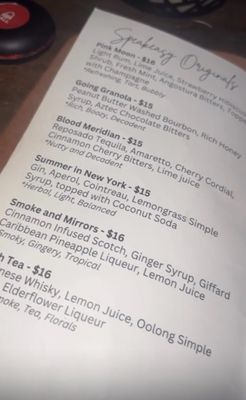 Menu photo 1 Quintana's Speakeasy Cleveland Heights, OH Menu photo 1 Quintana's Speakeasy Cleveland Heights, OH