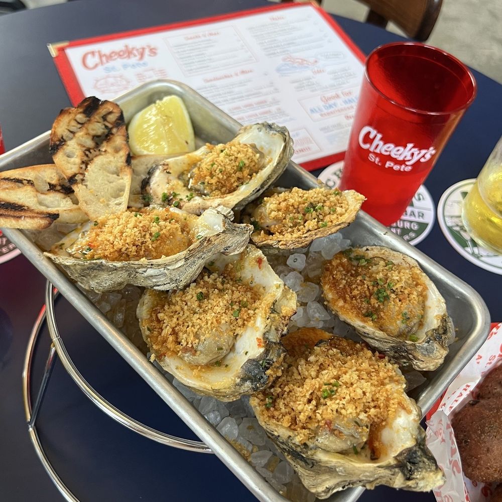 Cheeky's - Baked oysters - Seafood Near Me - St. Petersburg, Florida