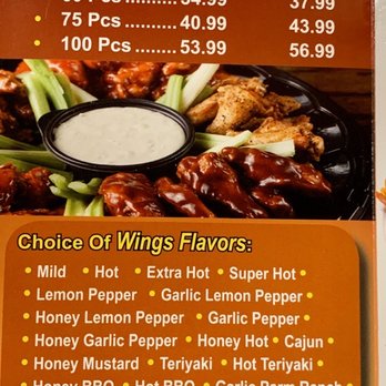 Wings House - Menu - Chicken Wings Near Me - Conyers, Georgia